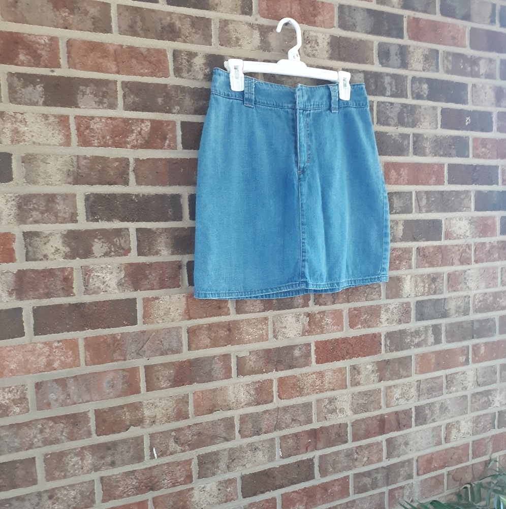 Highwaisted Vintage Jean Skort